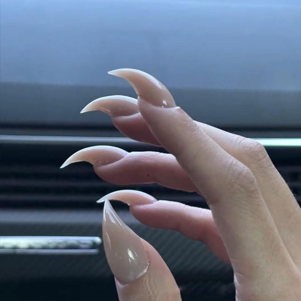 RIICFDD handmade acrylic nails provide chip-resistant durability and salon-like fit