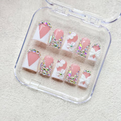RIICFDD reusable acrylic nails ideal for travel and events