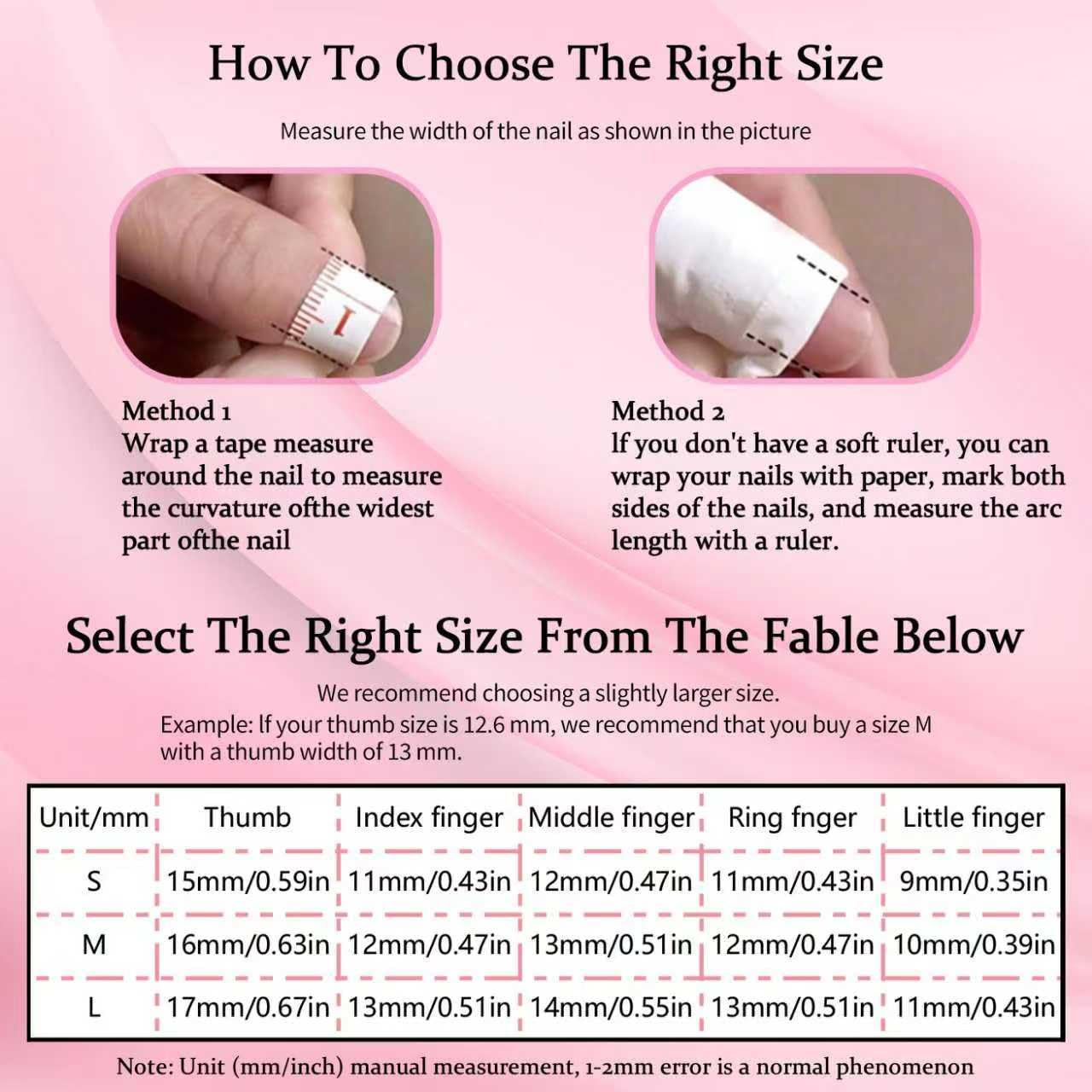 RIICFDD size comparison on hand demonstrating fit options and precise sizing benefit