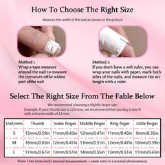 RIICFDD size comparison on hand demonstrating fit options and precise sizing benefit