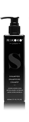 Rikoko LOCK coconut shampoo bottle with vanilla and cinnamon for hydrating shine.