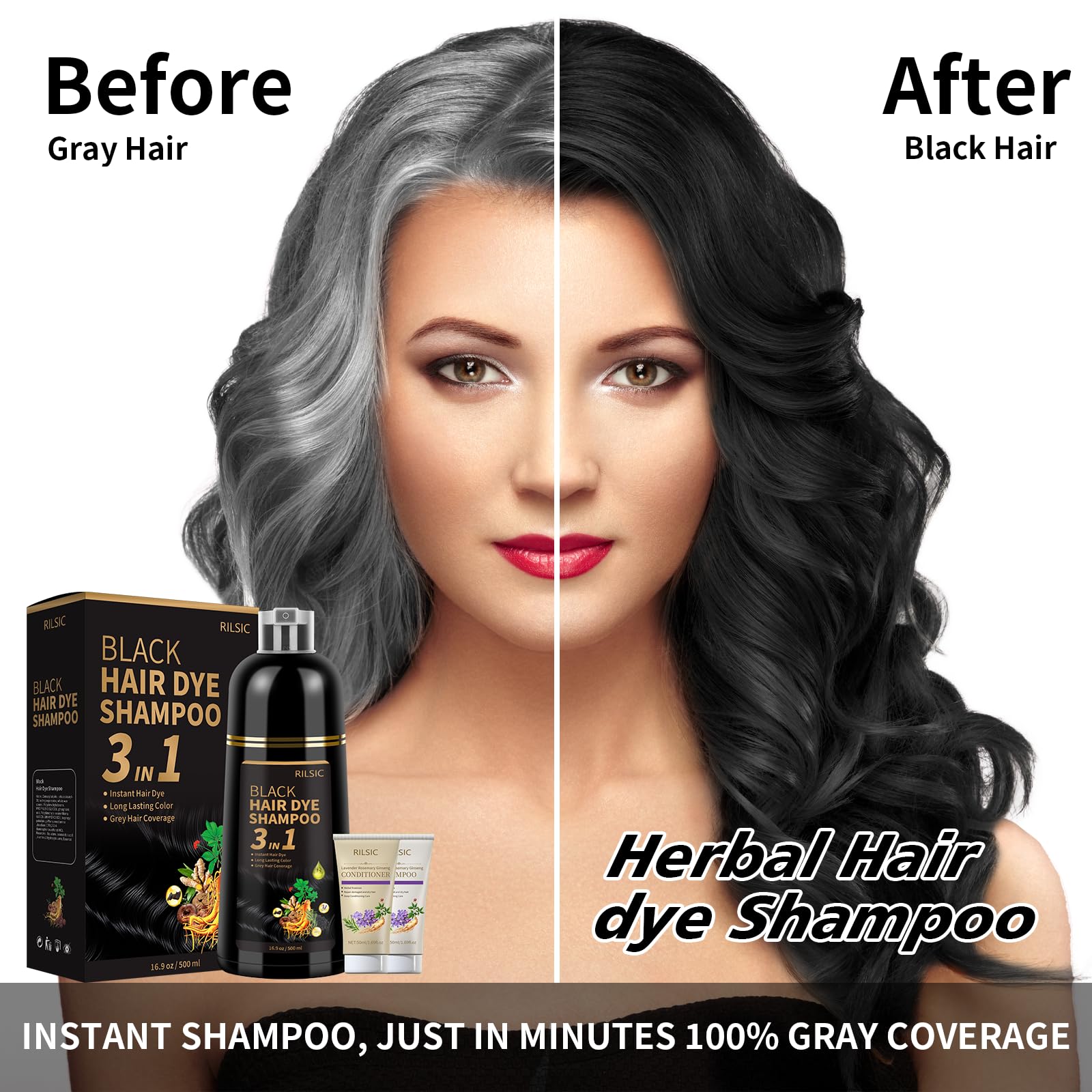 RILSIC herbal essences with rosemary and ginger.