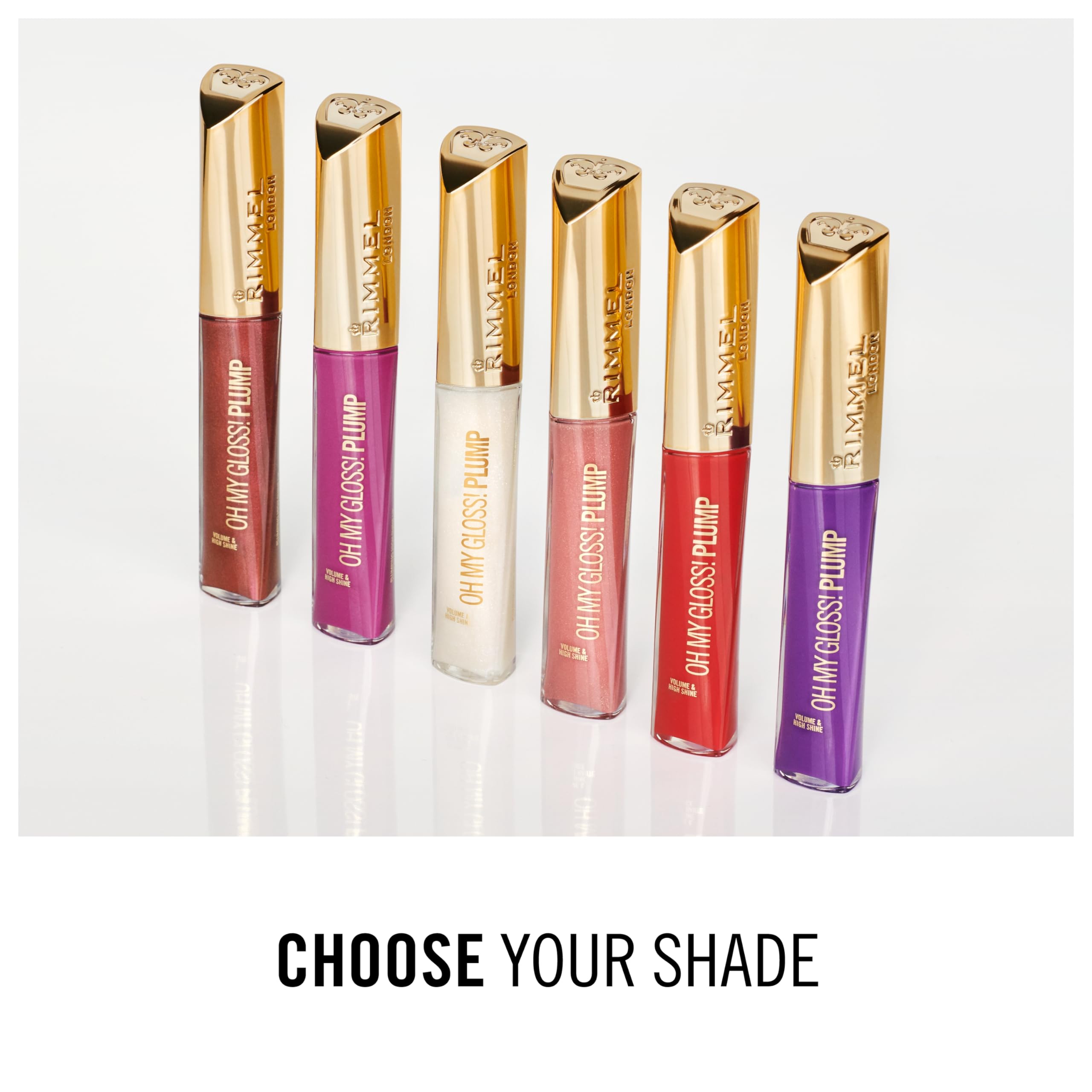 Rimmel Stay Plumped gloss brightens daytime makeup routine