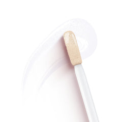 Rimmel Stay Plumped close-up highlights glass-like lip shine