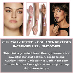 Attention Seeker gloss provides a plump appearance without sting for daily wear.