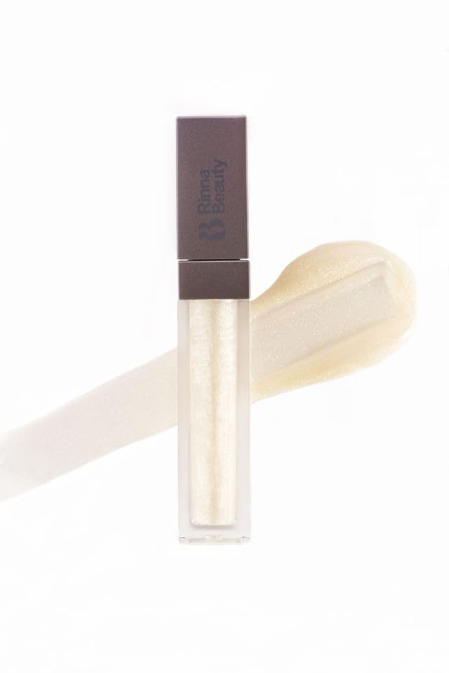 Rinna Beauty Frost Bite lip gloss tube delivering lasting shine and hydration.