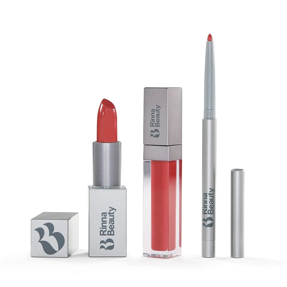 Rinna Beauty Icon Lip Kit KiKi packaging for a complete vegan lip look.