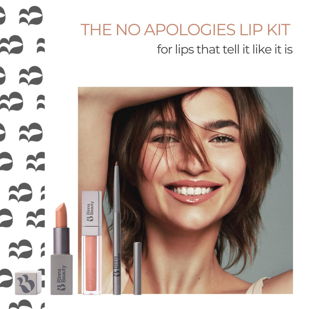 Rinna Beauty Guilty Pleasure Lip Gloss swatch adds shine and moisture.