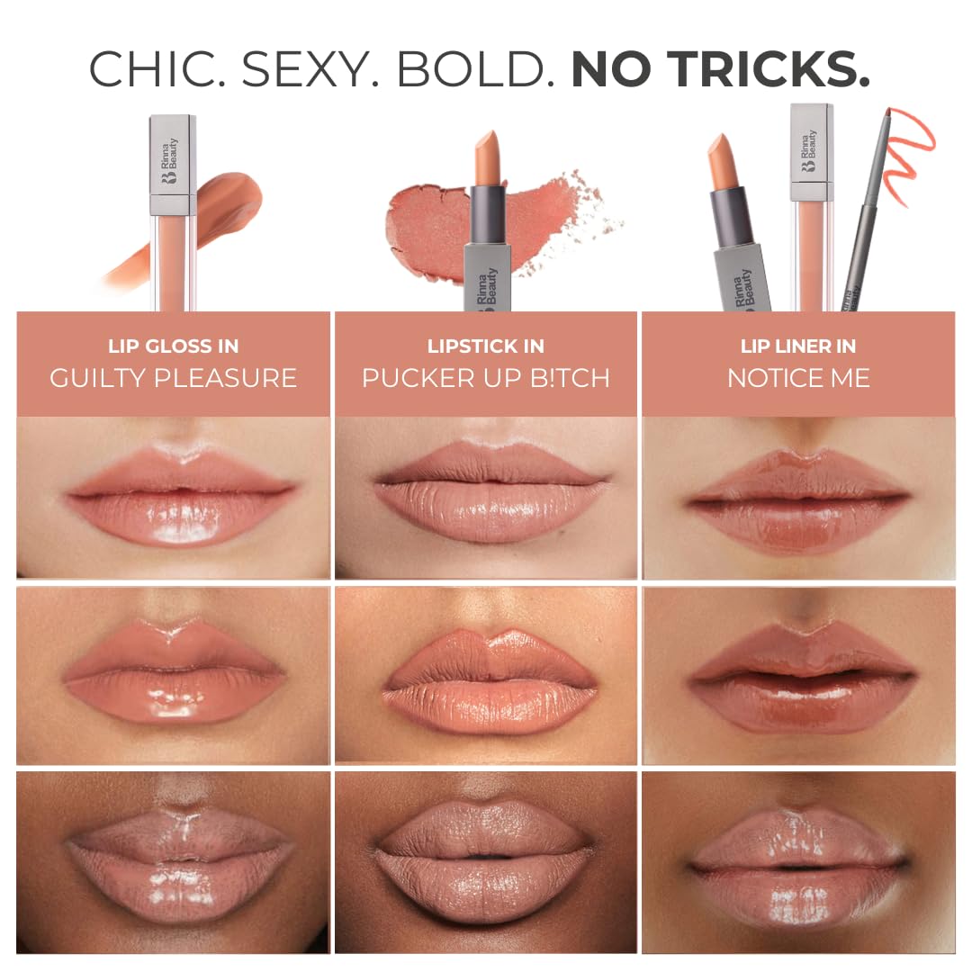 Rinna Beauty Icon Lip Kit lip liner tip defining lips with precise edge.