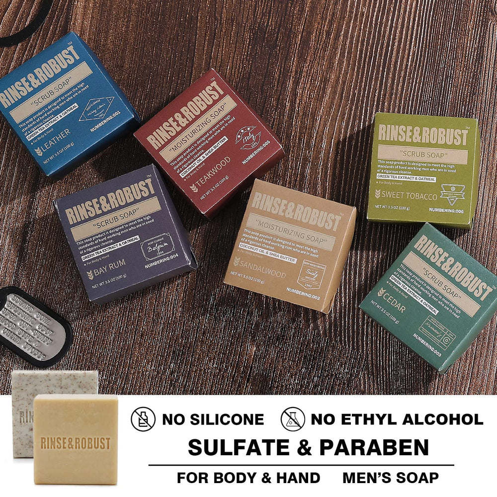 Rinse & Robust moisturizing soap formula demonstrates smooth lather
