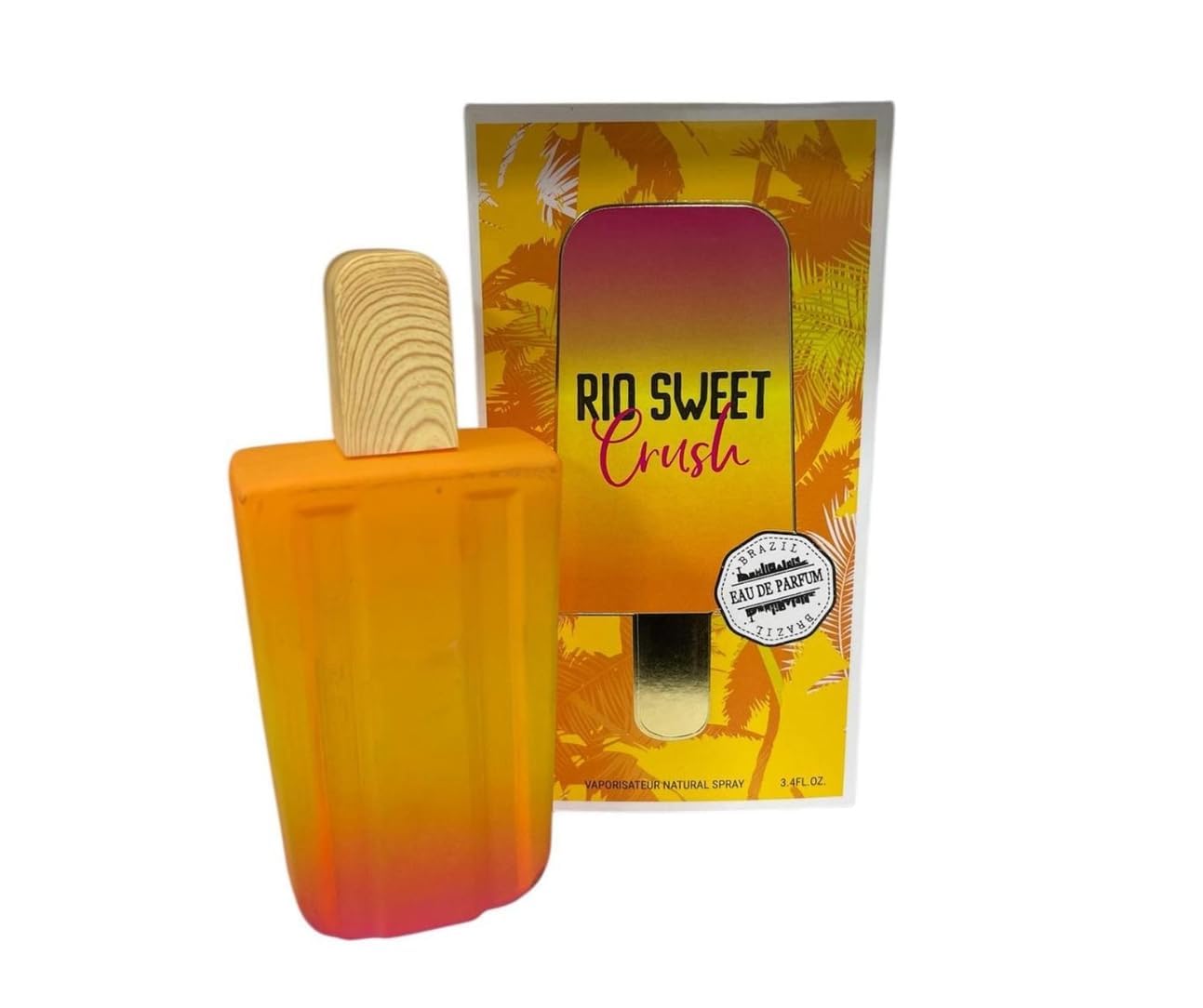 Rio Sweet Crush spray nozzle and cap, easy to apply throughout the day.