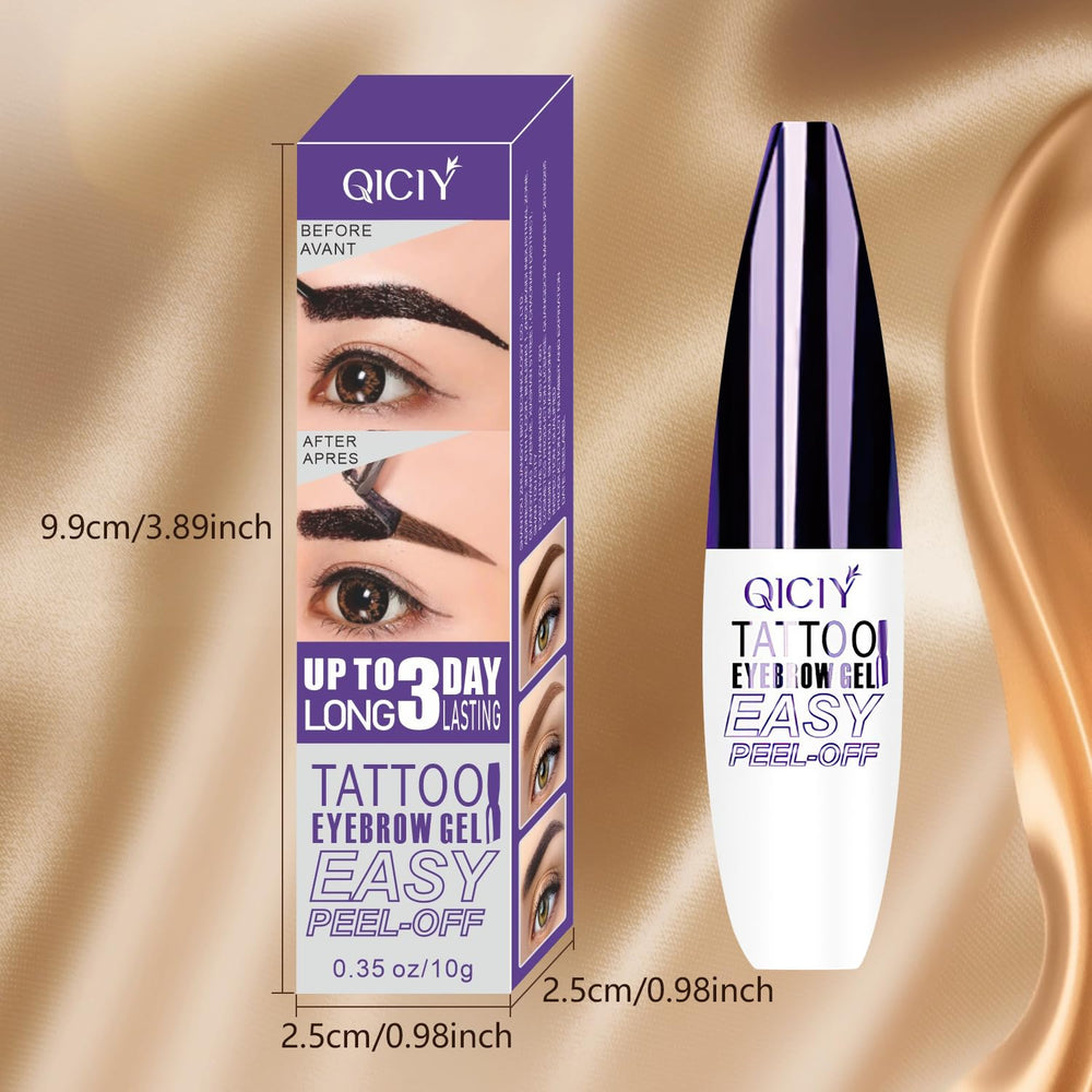 Rliolouo QICI eyebrow color variation displays natural shade options.