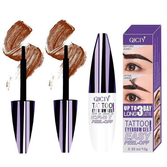 Rliolouo QICI eyebrow gel bottle tint for natural, long-lasting brows.