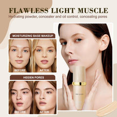 Rise Luxus Ultrablend shade match demonstrates broad color compatibility for diverse complexions.