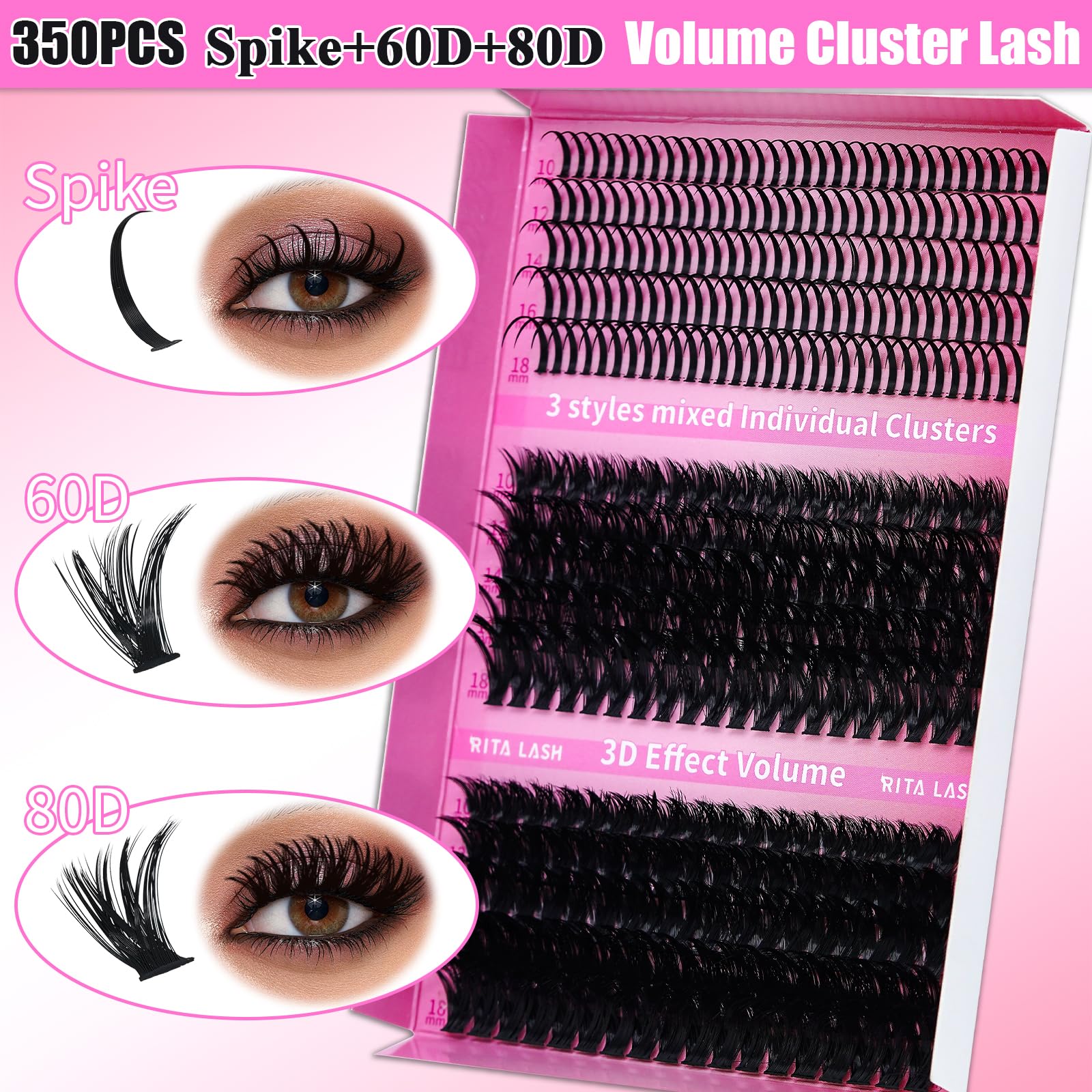 Ritalash lash remover for gentle cleanup after extensions