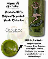 Biodegradable, plant-based Ritual Botanico formula in a reusable bottle.
