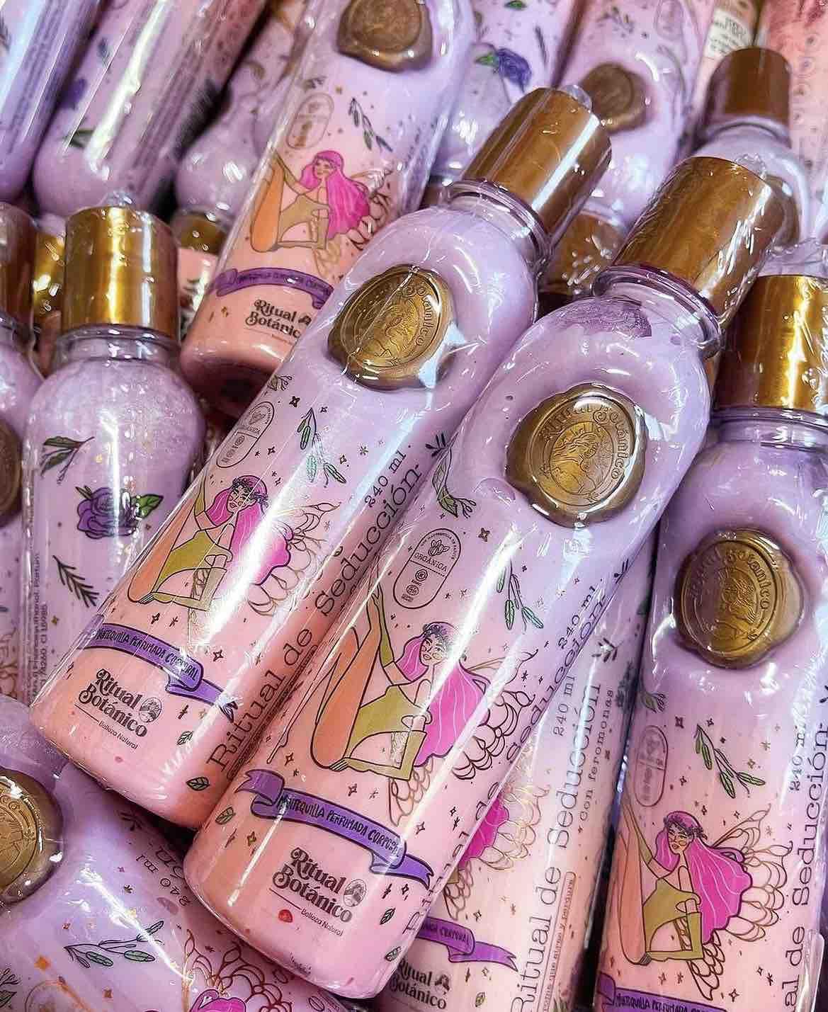 Ritual Botanico Seduction fragrance swirls convey alluring scent