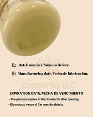 Close-up of Ritual Botanico keratin cream texture, creamy and nourishing.