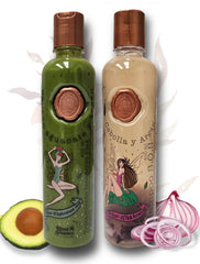 Ritual Botanico Ultra Repair SOS Shampoo bottle with onion and argan for nourished hair.