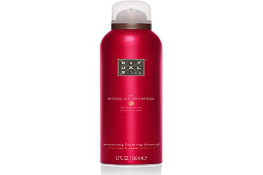 RITUALS The Ritual of Ayurveda Foaming Shower Gel foaming texture with almond oil for silky-soft skin
