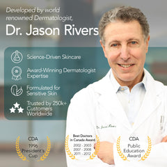 Riversol serum absorbs quickly with no greasy residue