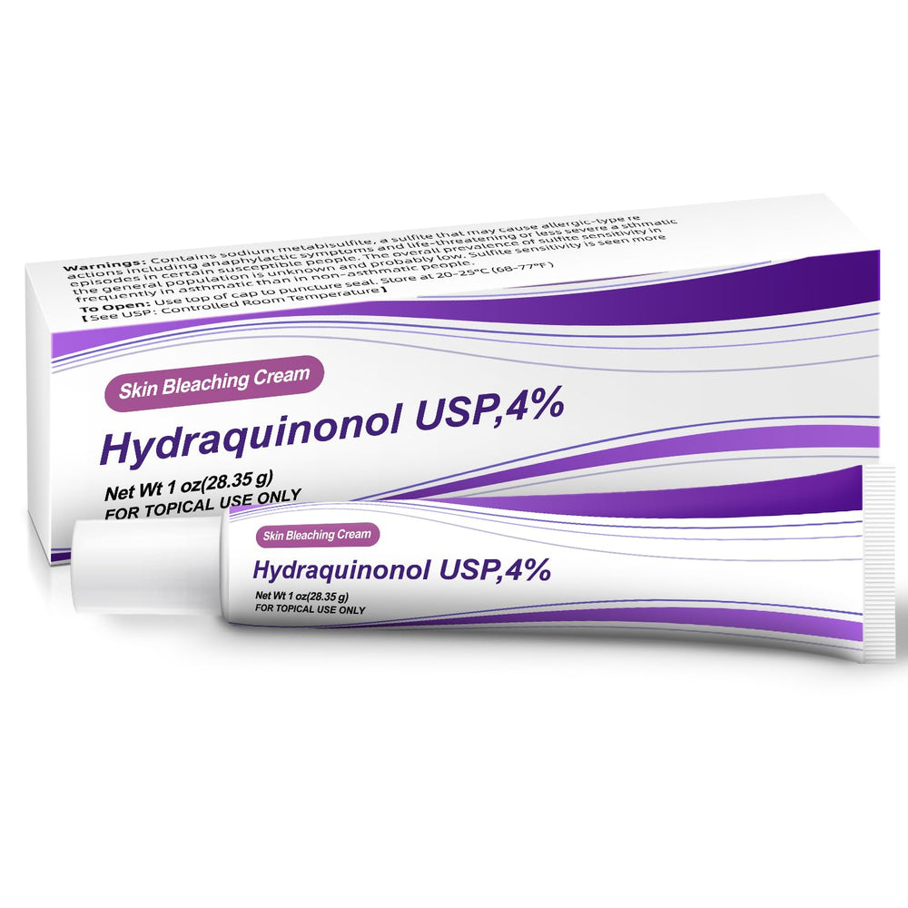 Rivocoda Hydraquinonol cream jar showing gentle brightening for dark spots