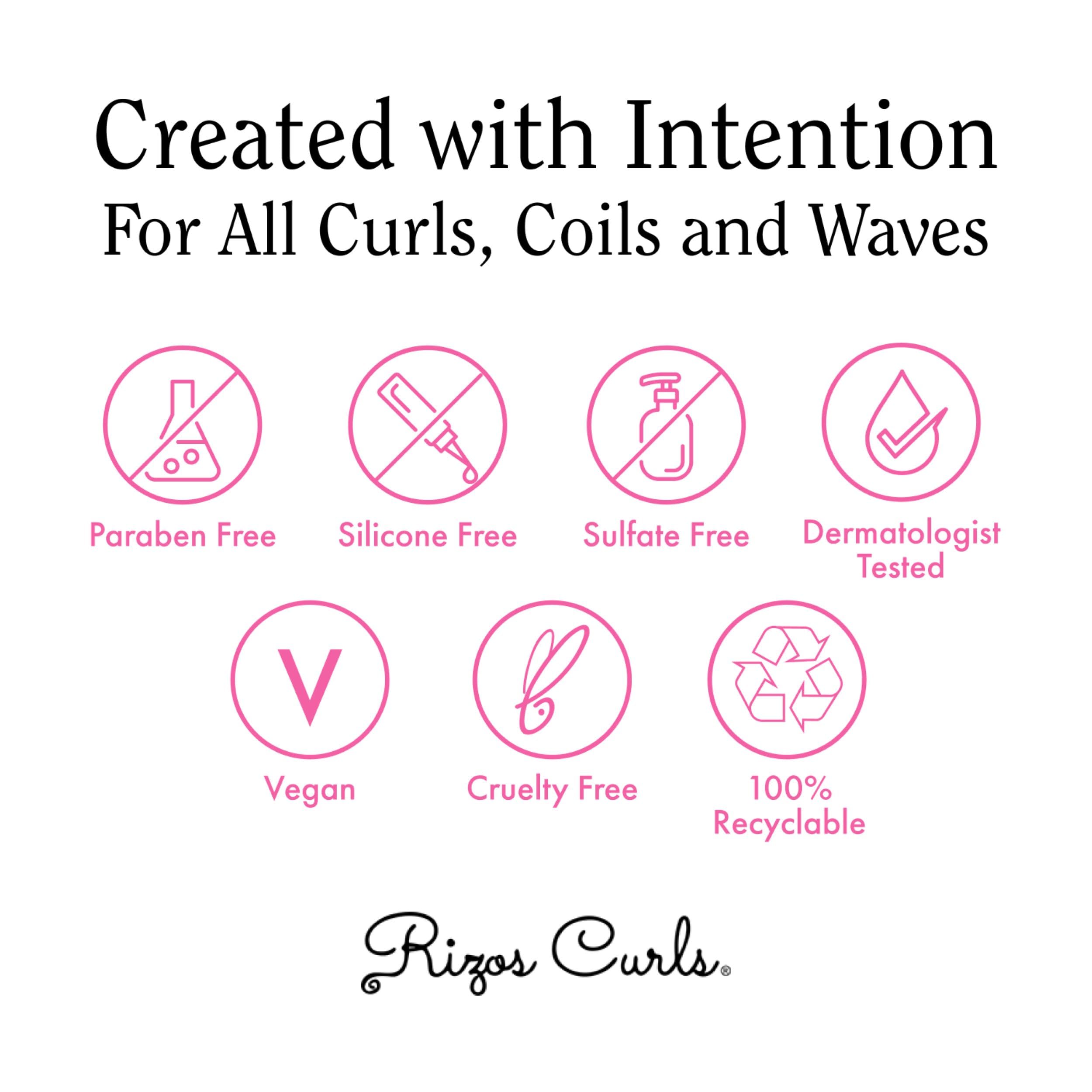 Rizos Curls Color-safe care supports color-treated curls