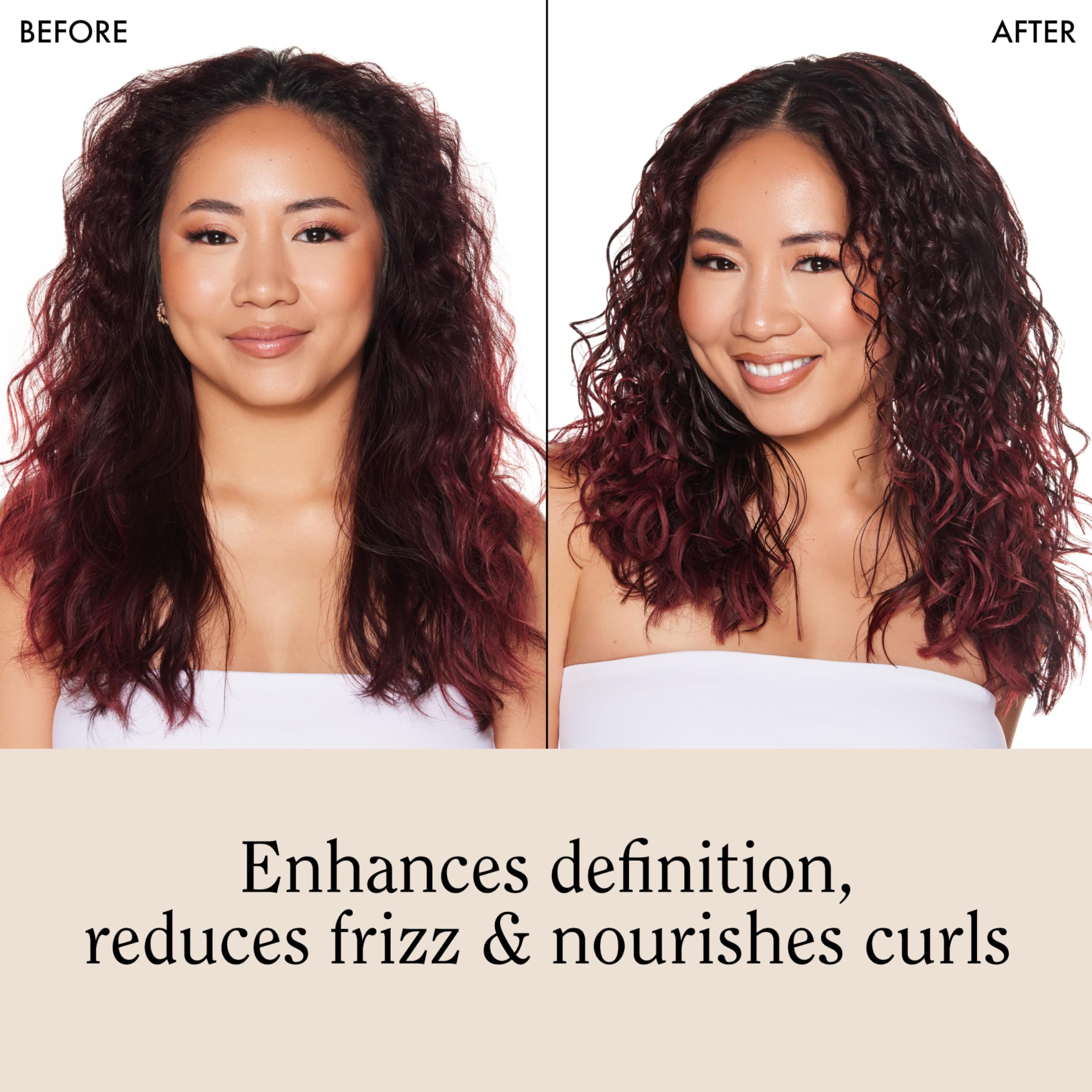 Rizos Curls close-up of defined curl texture and shine.