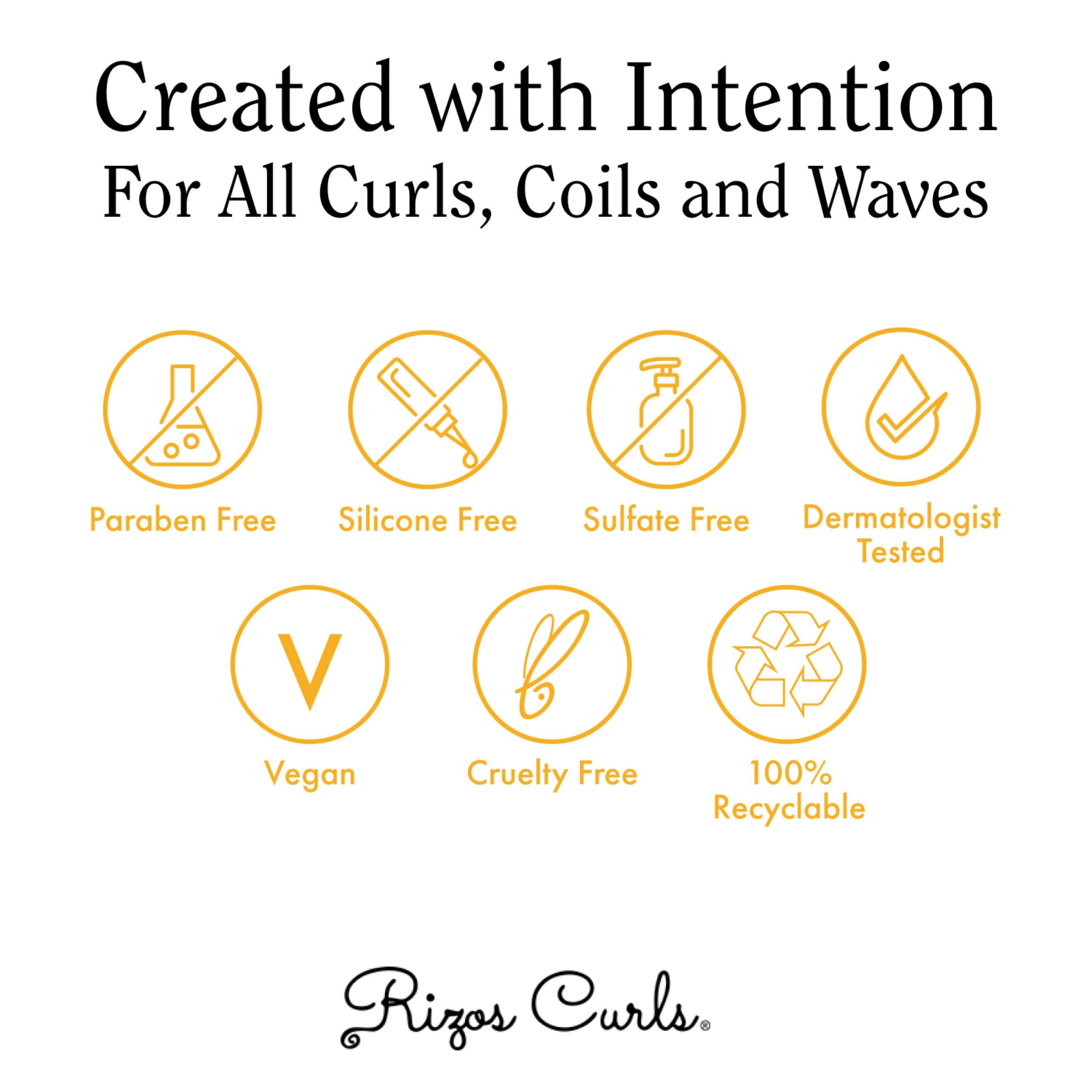 In-shower use of Rizos Curls Detox Scalp Scrub refreshes hair and scalp