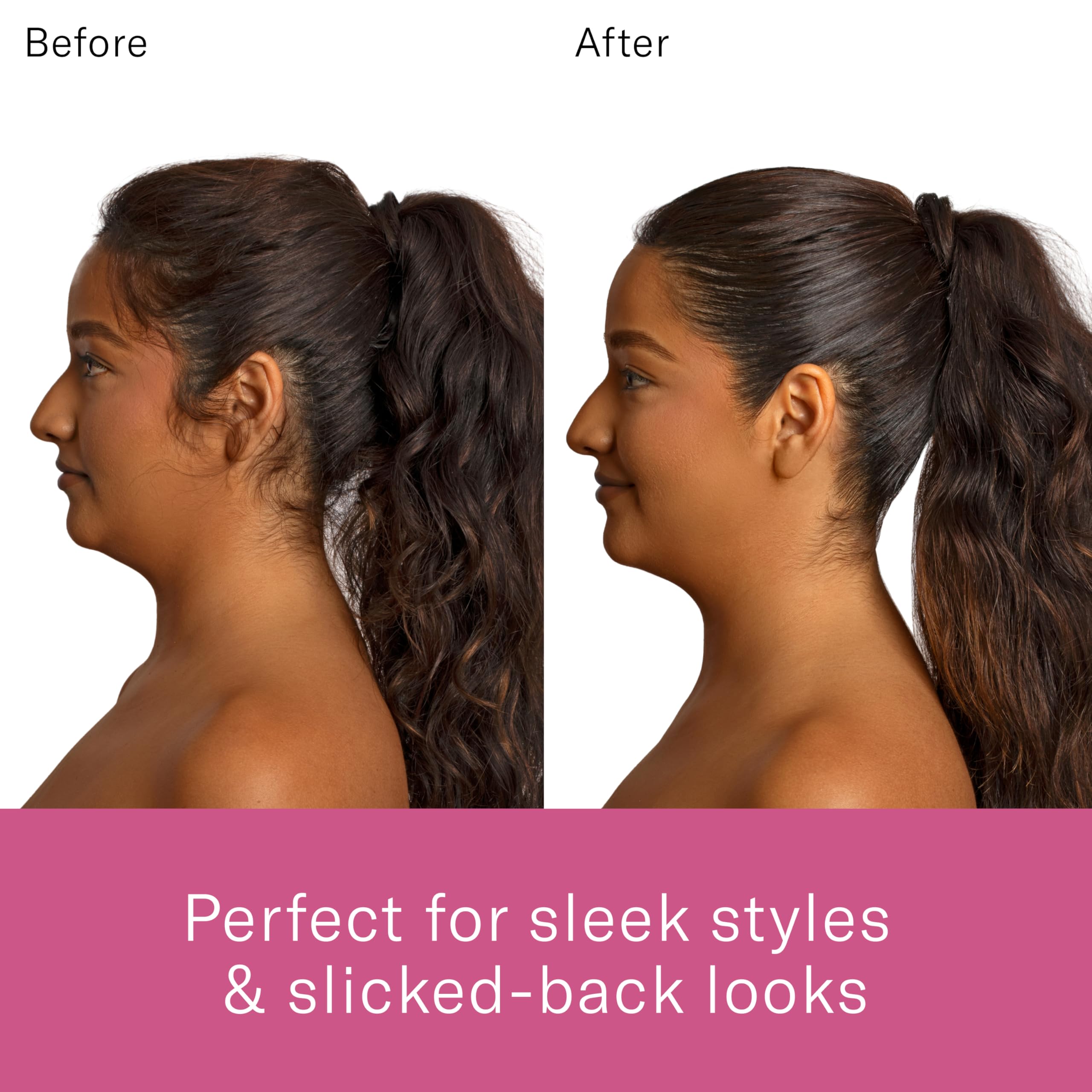 Rizos Curls Hair Wax Stick adds a subtle shine with a lightweight feel.