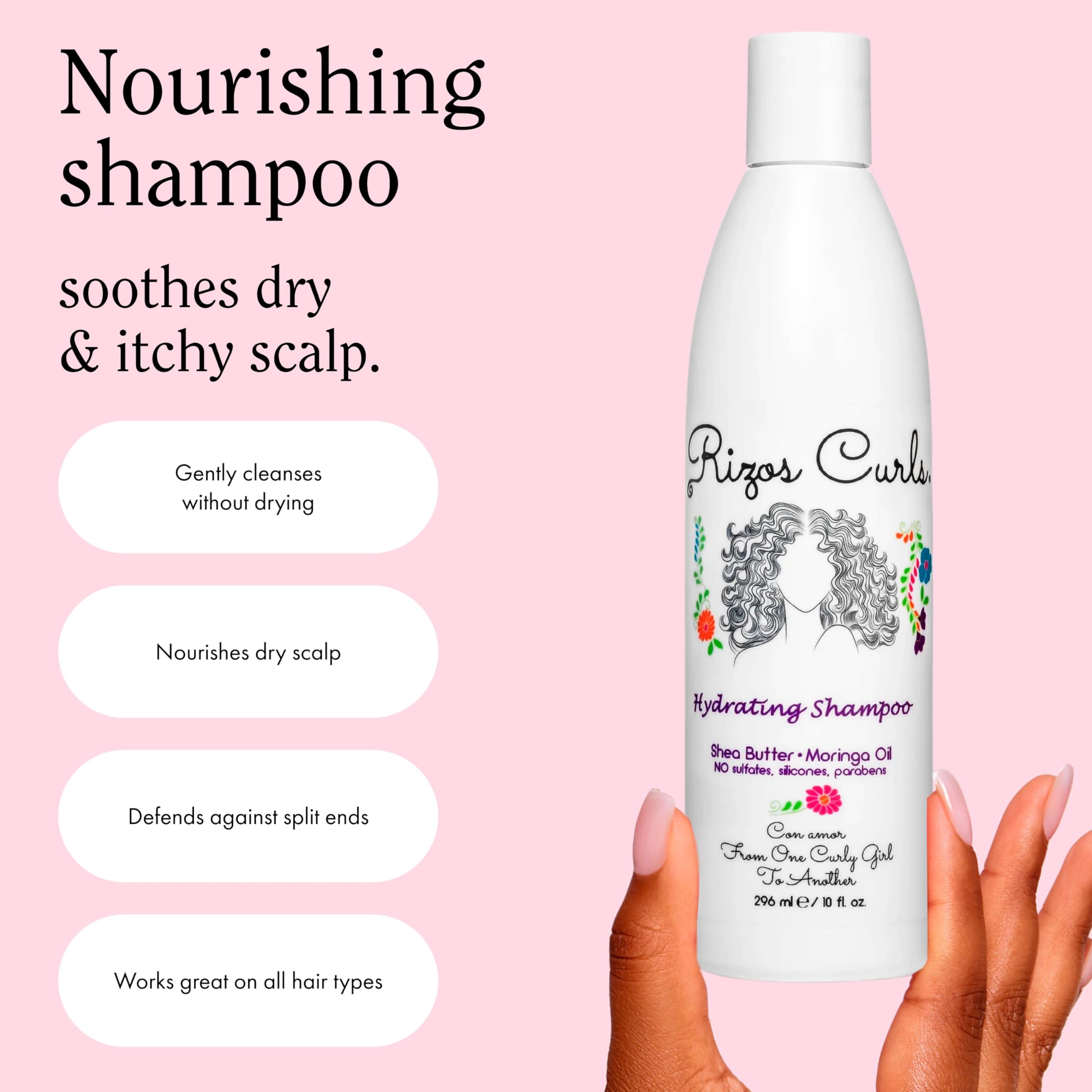 Rizos Curls Olive and Sunflower oils nourish curls for shine
