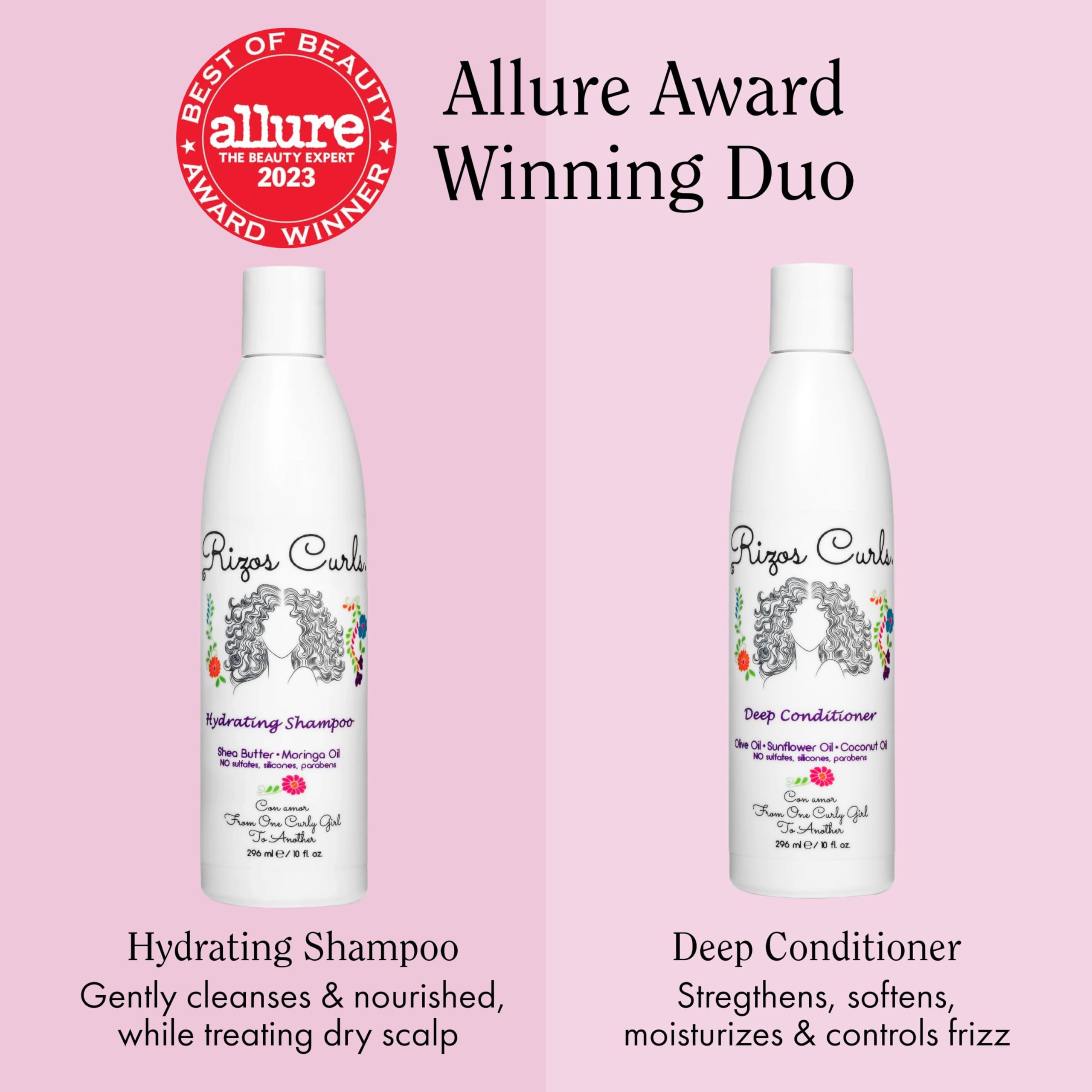 Rizos Curls Deep Conditioner jar nourishing and detangling after washing