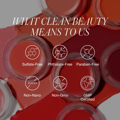 RMS Beauty Lip2Cheek application on face highlighting multi-use color in daily routine.