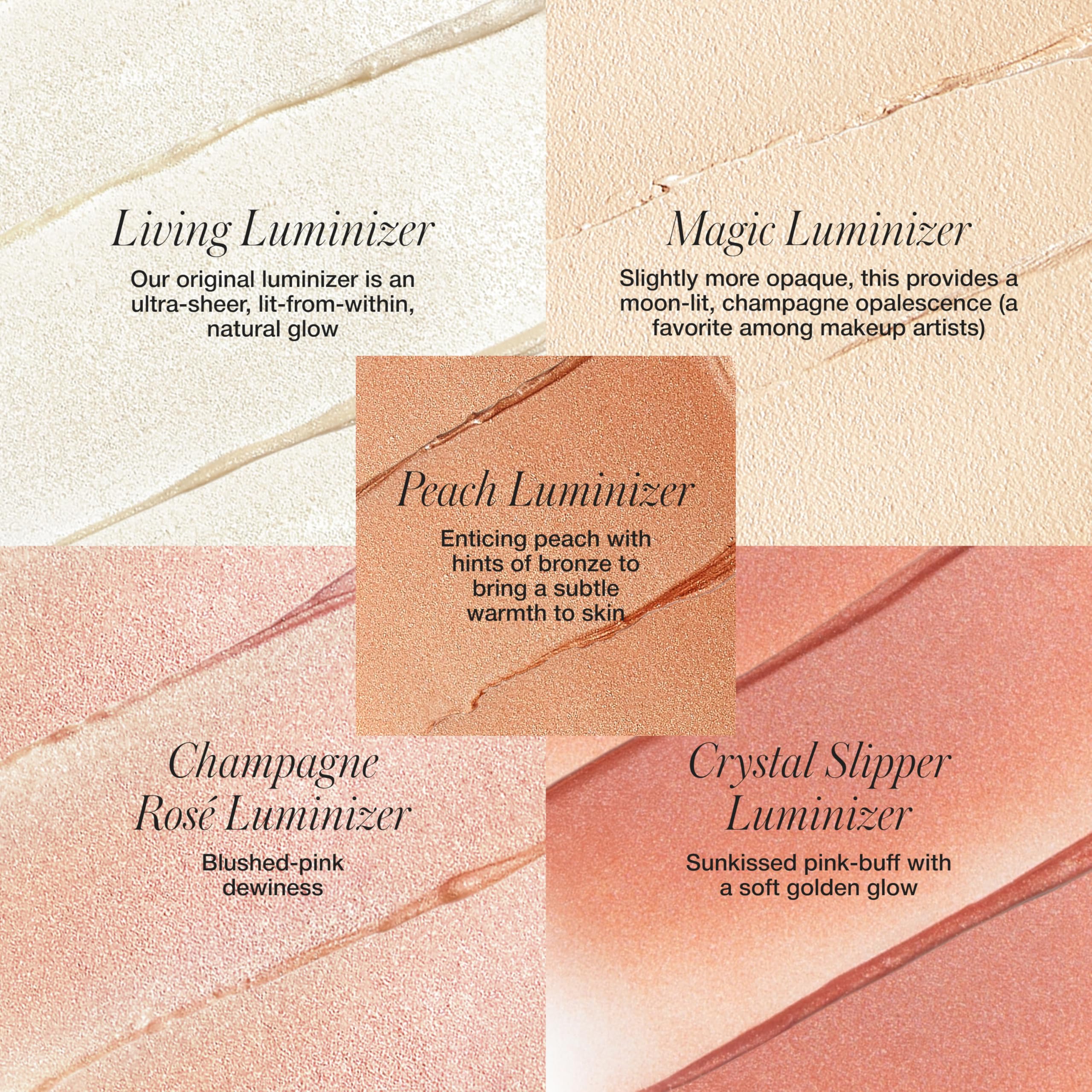 RMS Beauty Luminizer cheekbone swatch delivering buildable radiance