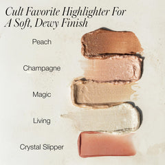 RMS Beauty Luminizer texture close-up showing creamy, dewy finish