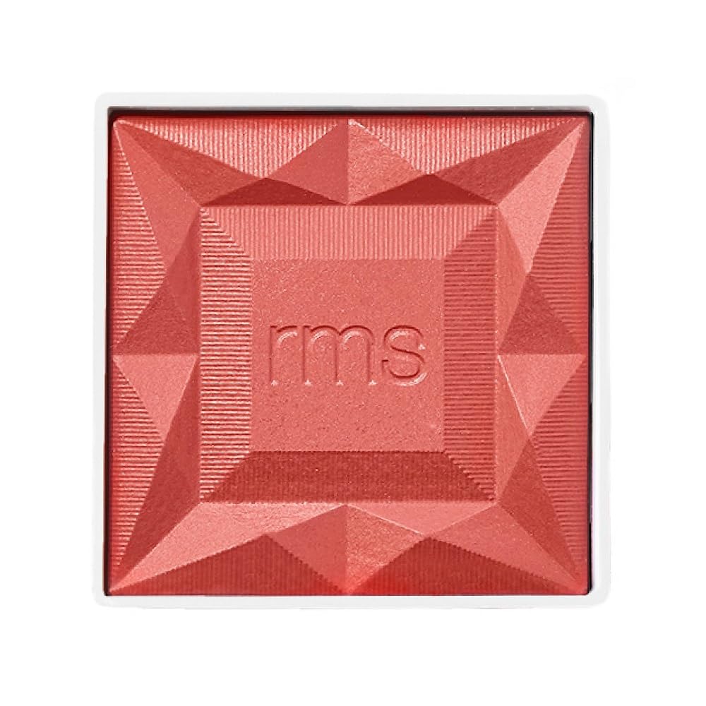 RMS Beauty Redimension Hydra Powder Blush compact closeup showing creamy texture for natural flush