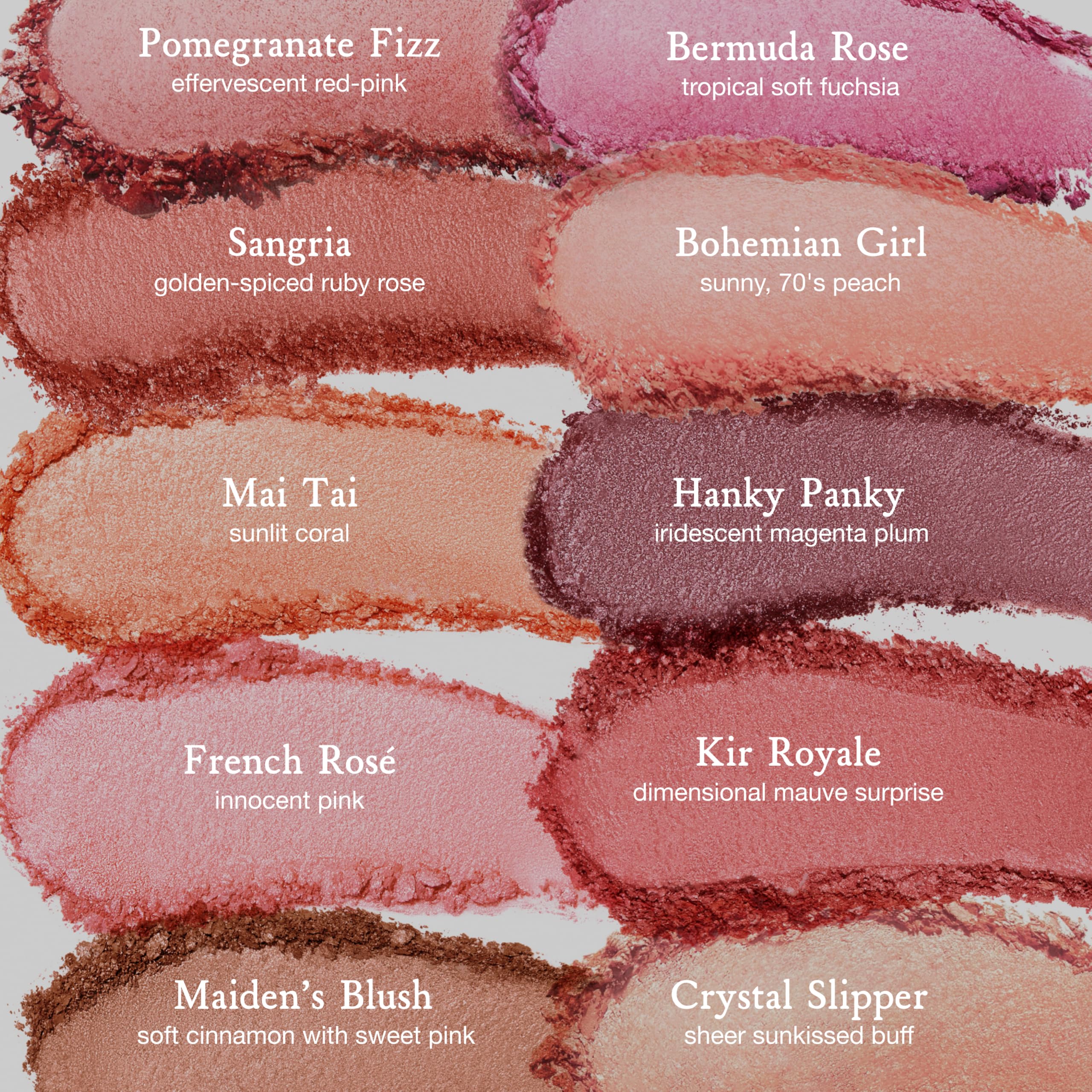 RMS Beauty Redimension Hydra Powder Blush formula with buriti and jojoba oils for hydration.