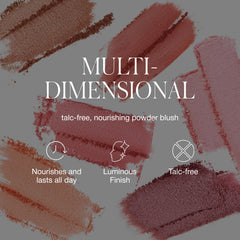 RMS Beauty Redimension Hydra Powder Blush ingredients with buriti oil and jojoba