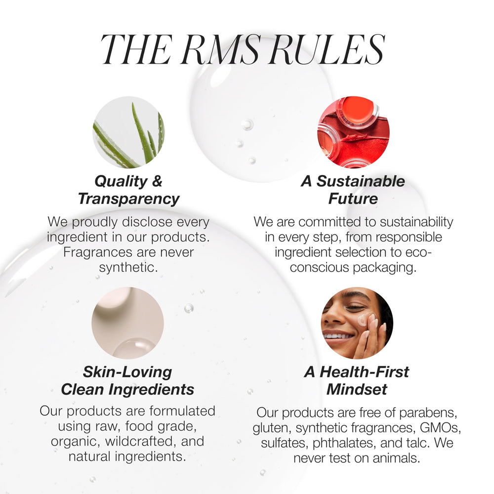 RMS Beauty UnCoverup swatch showing creamy texture that glides on