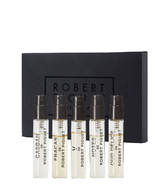 Robert Piguet Fracas discovery bottle, bold evening fragrance for special occasions.