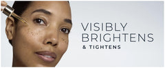 RoC eye balm application on the under-eye area for smoother appearance.
