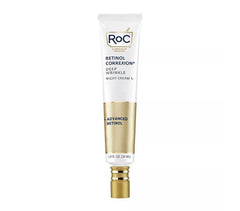 RoC Retinol Correxion deep wrinkle jar displaying hydrating texture for smoother skin