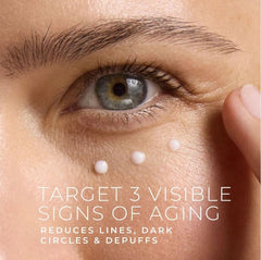 RoC Retinol Correxion Eye Cream brightens dark circles for a refreshed look.