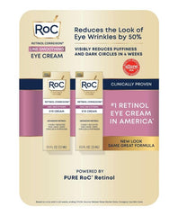 RoC Retinol Correxion Eye Cream tube for easy daily application.