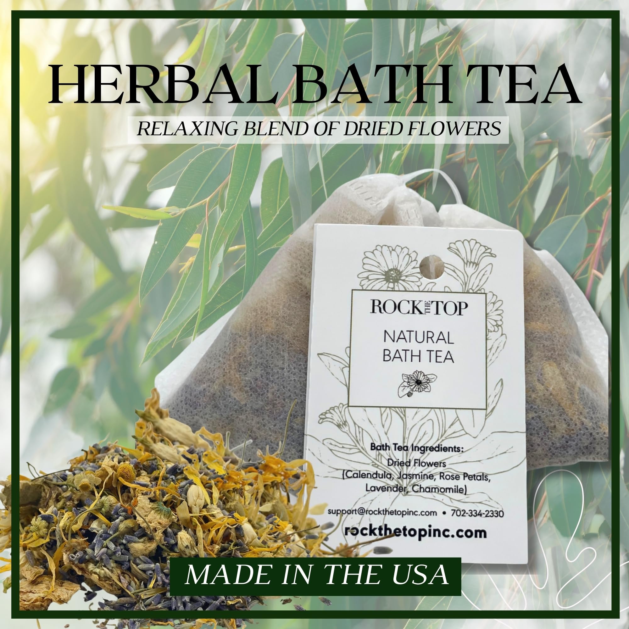 Rock the Top mesh bath buffer for soft, refreshed skin