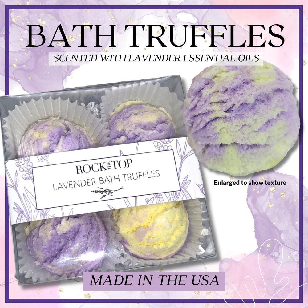 Rock the Top mesh bath buffer for silky, foamy cleansing