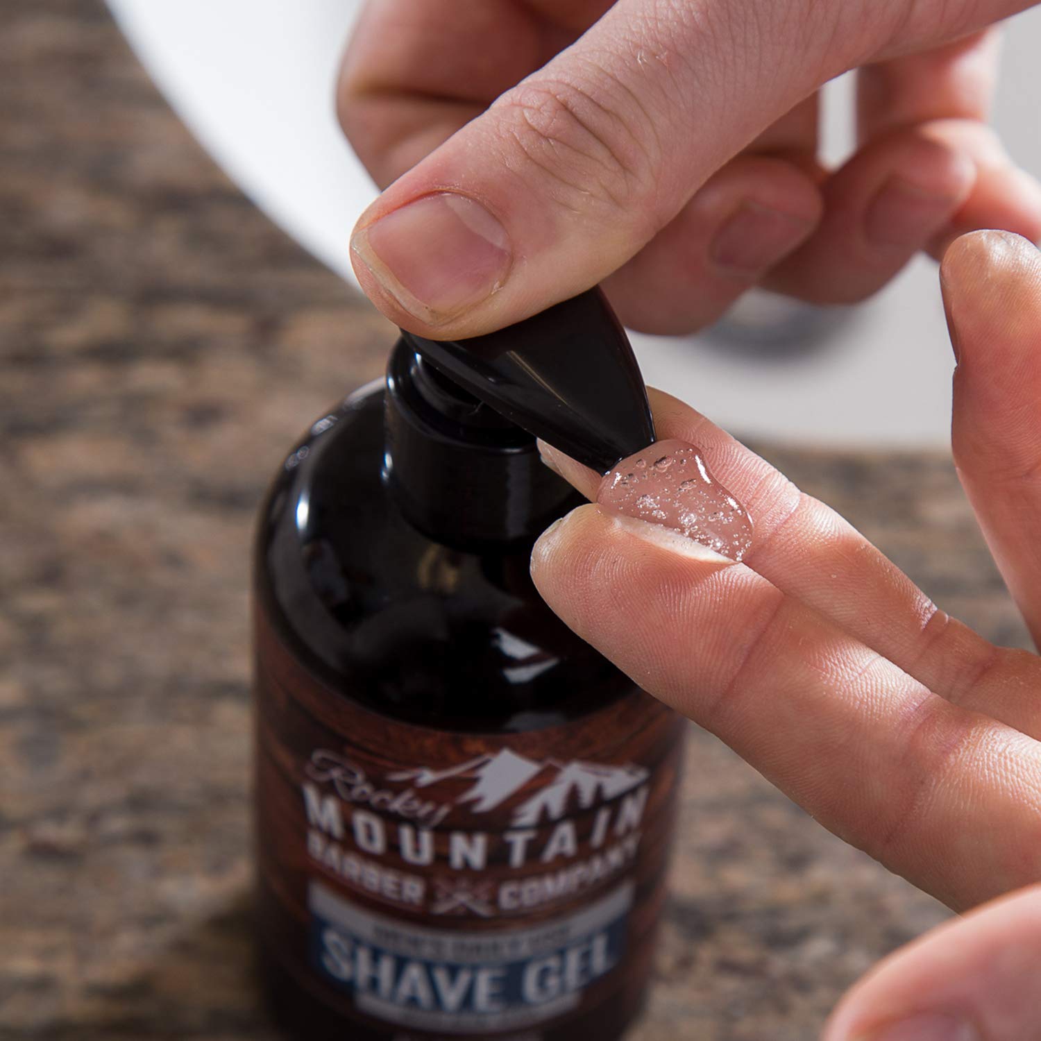 Rocky Mountain Barber Company small-batch gel preserves freshness and ingredient quality.
