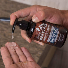 Rocky Mountain Barber Company image demonstrates ease of use during grooming routine.
