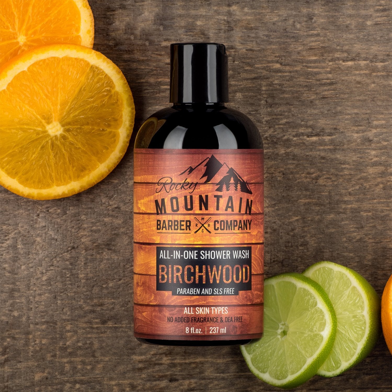 Rocky Mountain Birchwood beard wash image showing simple beard care routine