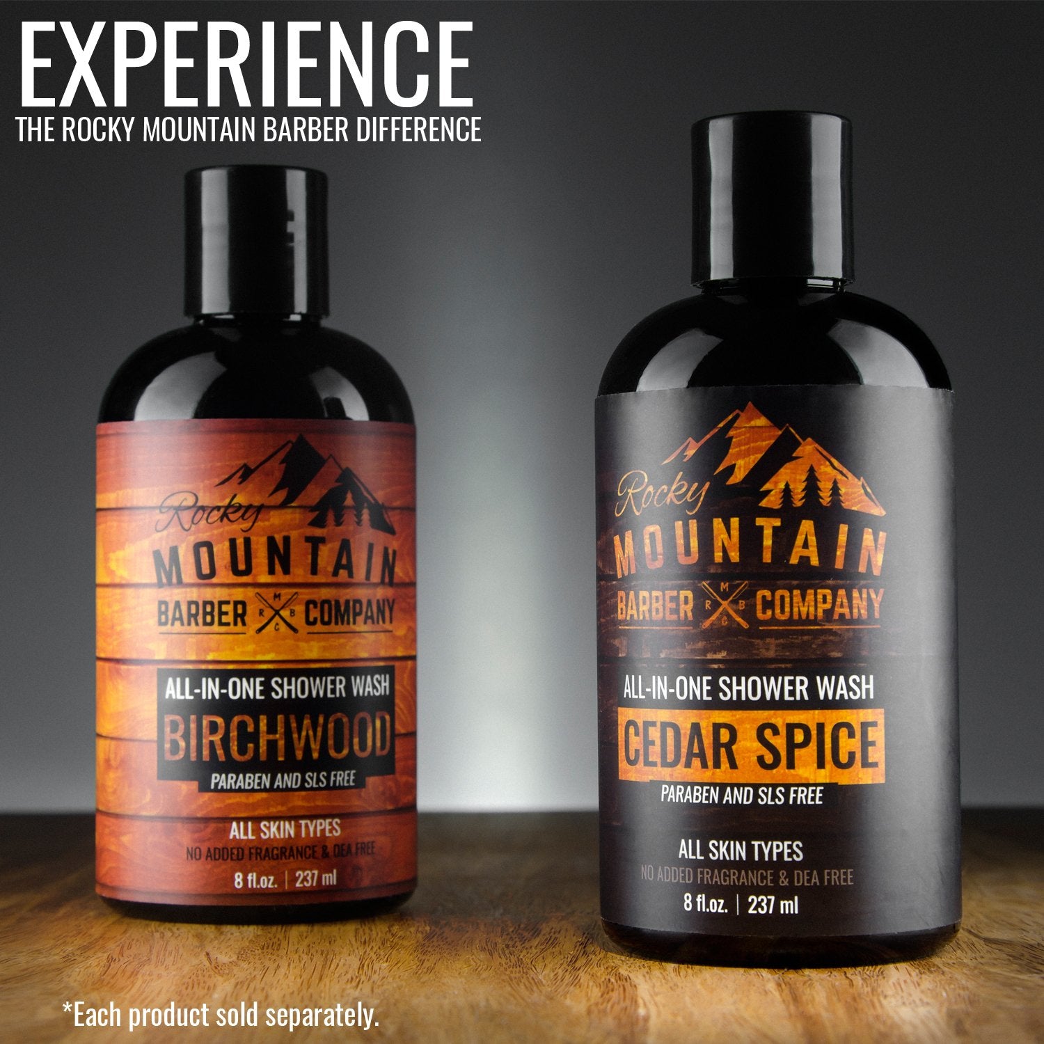 Rocky Mountain Birchwood face wash image illustrating gentle facial cleanse